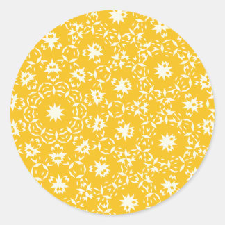 Sticker Rond Moon pattern
