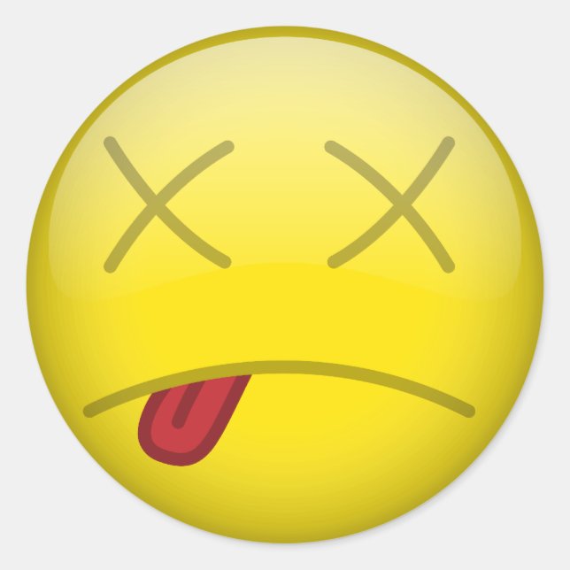 Sticker Rond Mort (Devant)