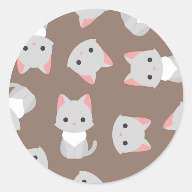 Sticker Rond Motif (Devant)