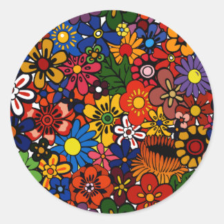 STICKER ROND MOTIF 1