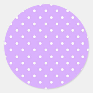 Sticker Rond Motif à pois