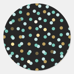 Sticker Rond Motif branché d'Eilin