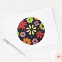 Motif floral automnal sans couture