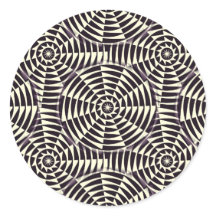 Motif monochrome géométrique transparent