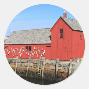 Sticker Rond Motif Rockport Numéro 1 (2)