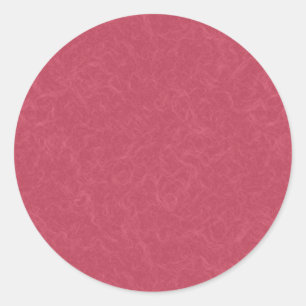 Sticker Rond Motif tourbillonnant rose profond texturé