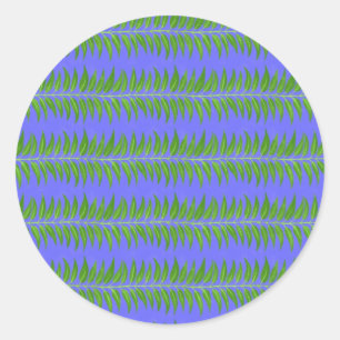 Sticker Rond Motifs colorés - Customiser son propre texte