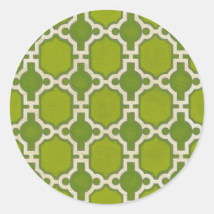 Sticker Rond Motifs du marché IV