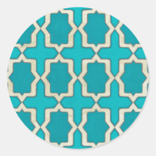 Sticker Rond Motifs du marché V