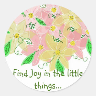 Sticker Rond Motivationnel Dire...