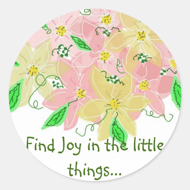 Sticker Rond Motivationnel Dire... (Devant)