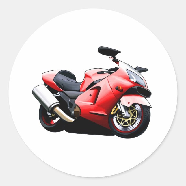 Sticker Rond Moto Koolart (Devant)