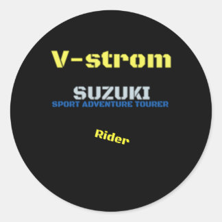 Sticker Rond Moto V-Strom