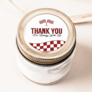 Sticker Rond Motocross Dirt Bike Boys Anniversaire