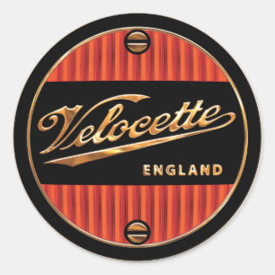 Sticker Rond motocyclettes velocette