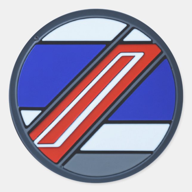 Sticker Rond "Motorsports Event - Insigne d'accès voiture" (Devant)