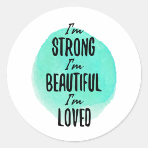 Sticker Rond mots de motivation pour les rêveurs et les travail