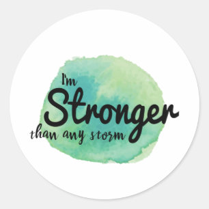 Sticker Rond Mots d'inspiration pour les rêveurs et les travail