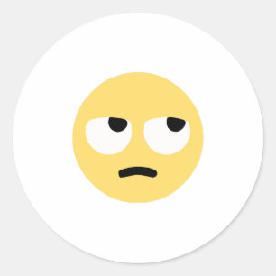 Sticker Rond mouvement de l'oeil émotionnel