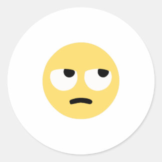 Sticker Rond mouvement de l'oeil émotionnel
