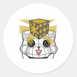 Sticker Rond mrs la boîte