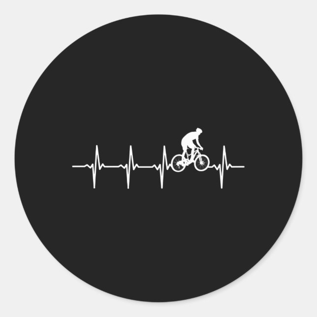 Sticker Rond Mtb VTT Hebeat Pour VTT (Devant)