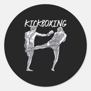 Sticker Rond Muay Thai