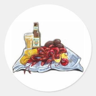 Sticker Rond Mudbugs et Brew