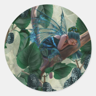 Sticker Rond Mulberry Fairy