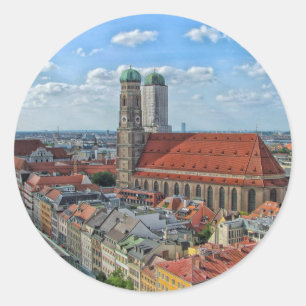 Sticker Rond Munich, Allemagne