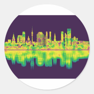 Sticker Rond Munich Germany