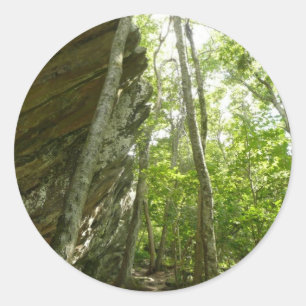 Sticker Rond Mur de roche de Frazier dans le parc national de S