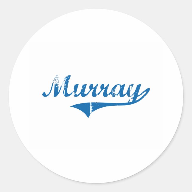 Sticker Rond Murray Kentucky Classic Design (Devant)