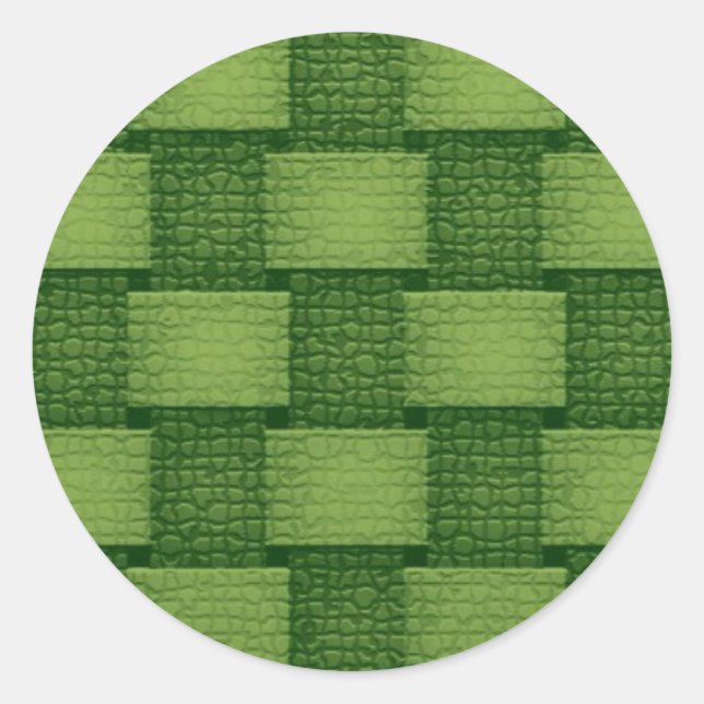 Sticker Rond Murs - verts (Devant)