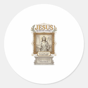 Sticker Rond Musée de Jésus Exposition Musée de Jésus Expositio