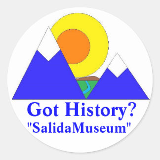 Sticker Rond "Musée Salida"