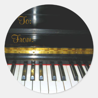 Sticker Rond Musique