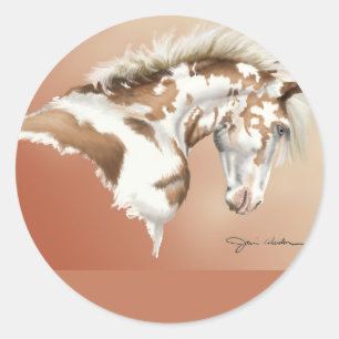Sticker Rond Mustang Wild Xtend