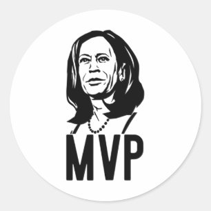 Sticker Rond Mvp Madame Vice-Présidente Kamala Harris Election
