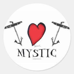 Sticker Rond mystique