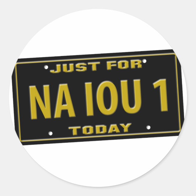 STICKER ROND NA IOU 1 (Devant)