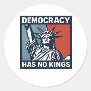 Sticker Rond N'a Pas de Rois