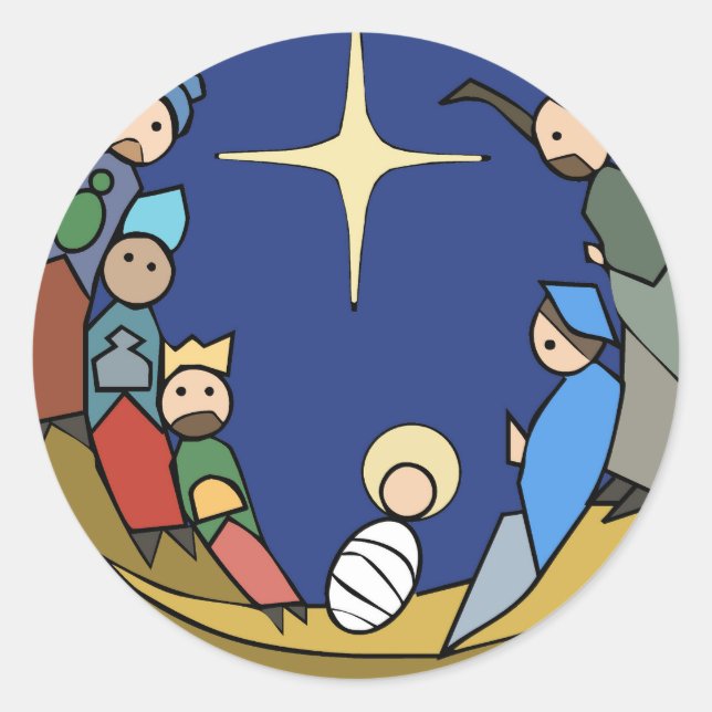 Sticker Rond nacimiento (Devant)