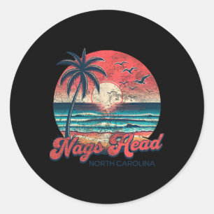 Sticker Rond Nags Head