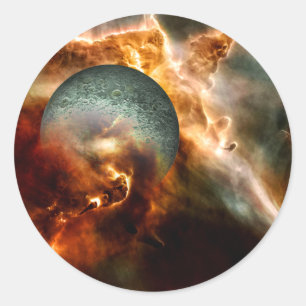 Sticker Rond Naissance