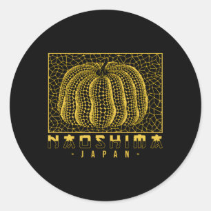 Sticker Rond Naoshima Japon