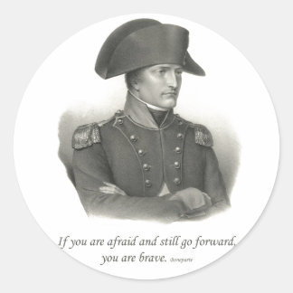 Sticker Rond Napoléon Bonaparte