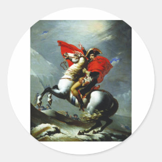 Sticker Rond Napoléon Crossing