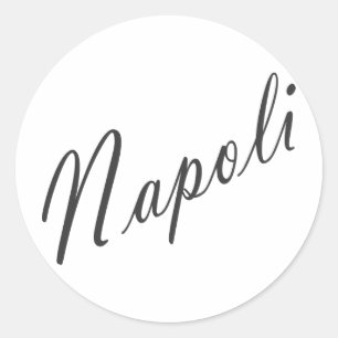 Sticker Rond napoli
