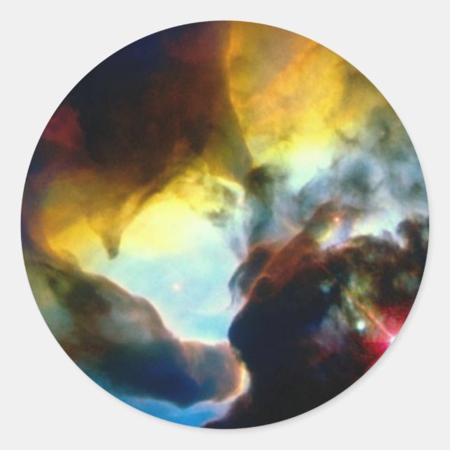 Sticker Rond Nasa (Devant)